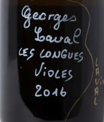 Georges Laval 'Les Longues Violes' Brut Nature 2016